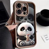 Cute Panda Case For iPhone