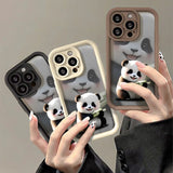 Cute Panda Case For iPhone