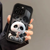 Cute Panda Case For iPhone