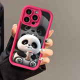 Cute Panda Case For iPhone