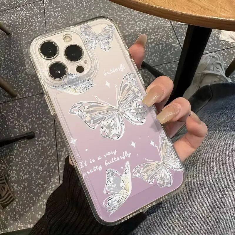 Cute butterfly phone case for iphone