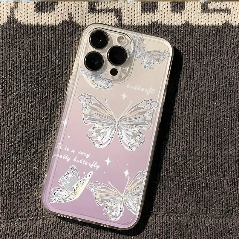 Cute butterfly phone case for iphone