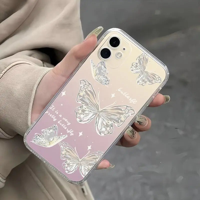 Cute butterfly phone case for iphone