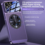 Magnetic Plating Heat Dissipation Phone Case For iPhone