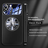 Magnetic Plating Heat Dissipation Phone Case For iPhone