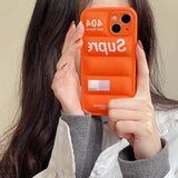 Fashion Down Jacket Puffer Case for iPhone