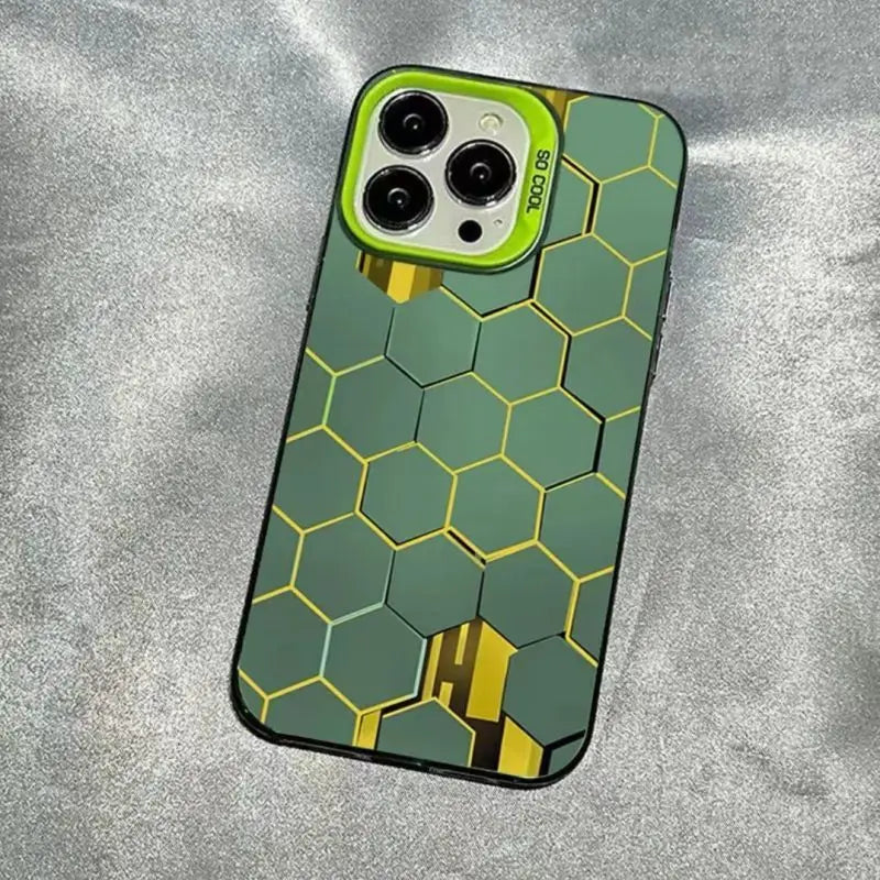 Luxury Honeycomb Phone Case For iPhone