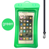 Floating Airbag Waterproof Swim Bag Phone Case For iPhone