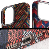 Ultra Slim Magnetic Sweater Textured Case For iPhone