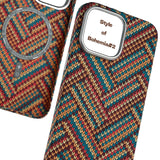 Ultra Slim Magnetic Sweater Textured Case For iPhone