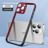 Pure Frame Glass Camera Protector Case for iPhone