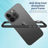 Pure Frame Glass Camera Protector Case for iPhone