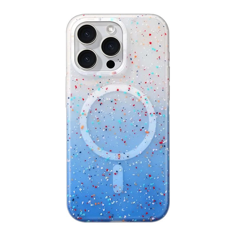 Translucent Magnetic Soft Silicone Phone Case For iPhone