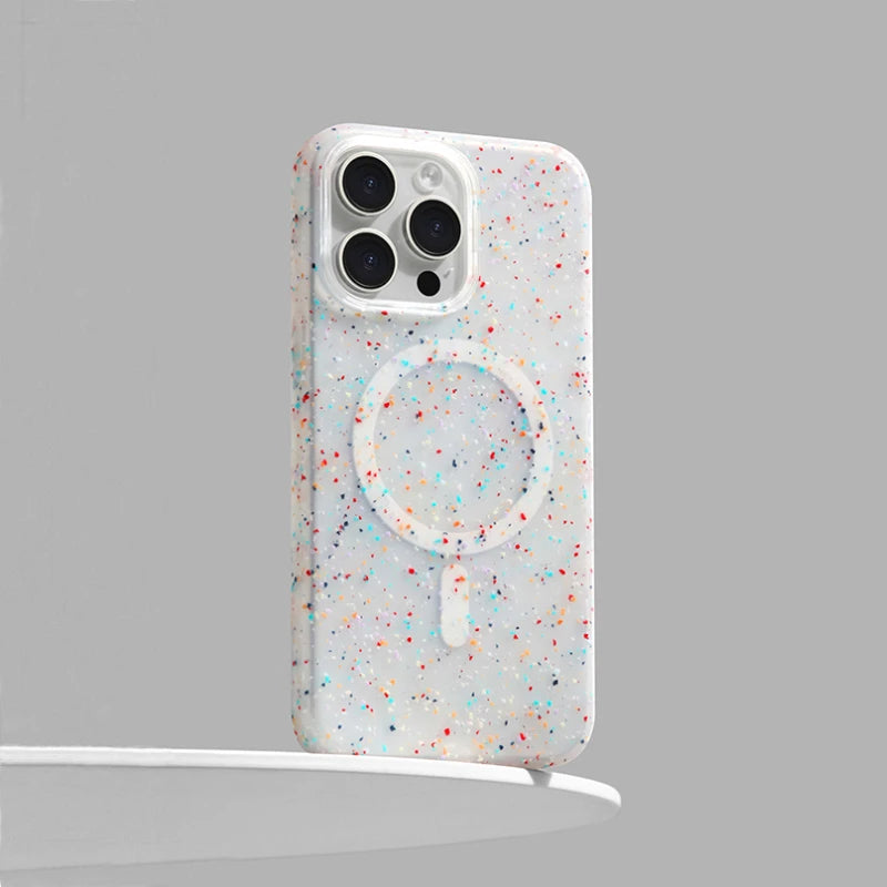 Translucent Magnetic Soft Silicone Phone Case For iPhone