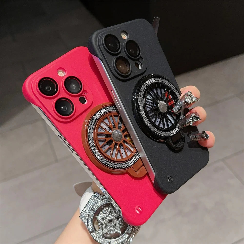 Frameless Heat Dissipation for Gyroscope Holder Case for iPhone