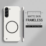 Ultra Thin Hard PC Magnetic Frameless Phone Case For Samsung