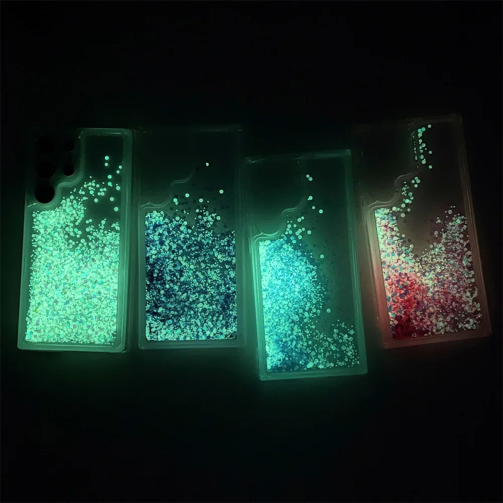 Glitter Luminous Quicksand Case for Samsung