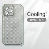 Heat Dissipation Breathable Cooling Case For IPhone