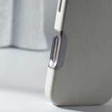 Simple Solid Color Leather MagSafe Phone Case For iPhone 16