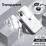 Anti-drop Transparent Case For iPhone