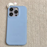 Cute 3D Cat Leather Soft Case For iPhone