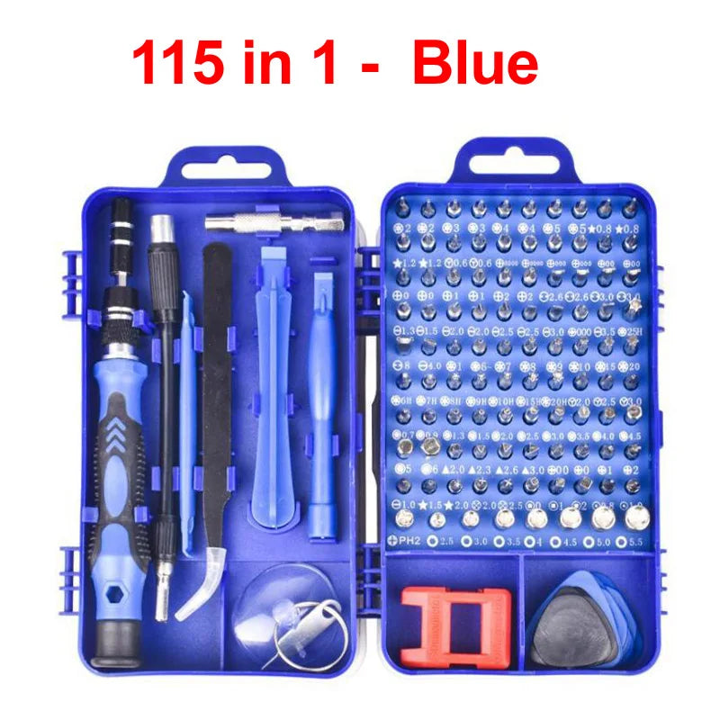 Labor-Saving Ratchet Screwdriver Set Household Combination Toolbox