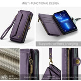 Leather Crossbody Wallet Case for Samsung