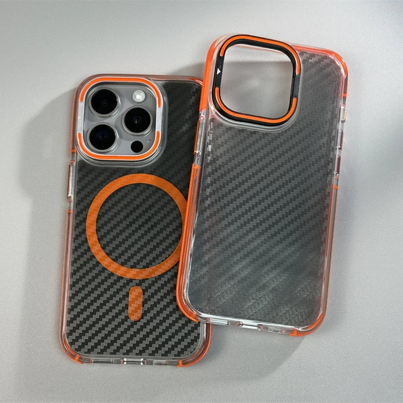 Lens Holder Magnetic Phone Case for iPhone