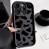 Leopard Print Silicone Phone Case For iPhone
