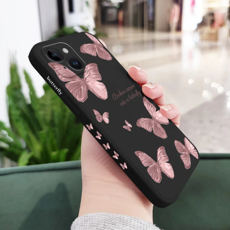 Beautiful Butterfly Phone Case For iPhone
