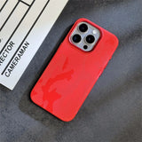 Luxury Camouflage Leather Shockproof  Magnetic MagSafe Wireless Charge Case For iPhone