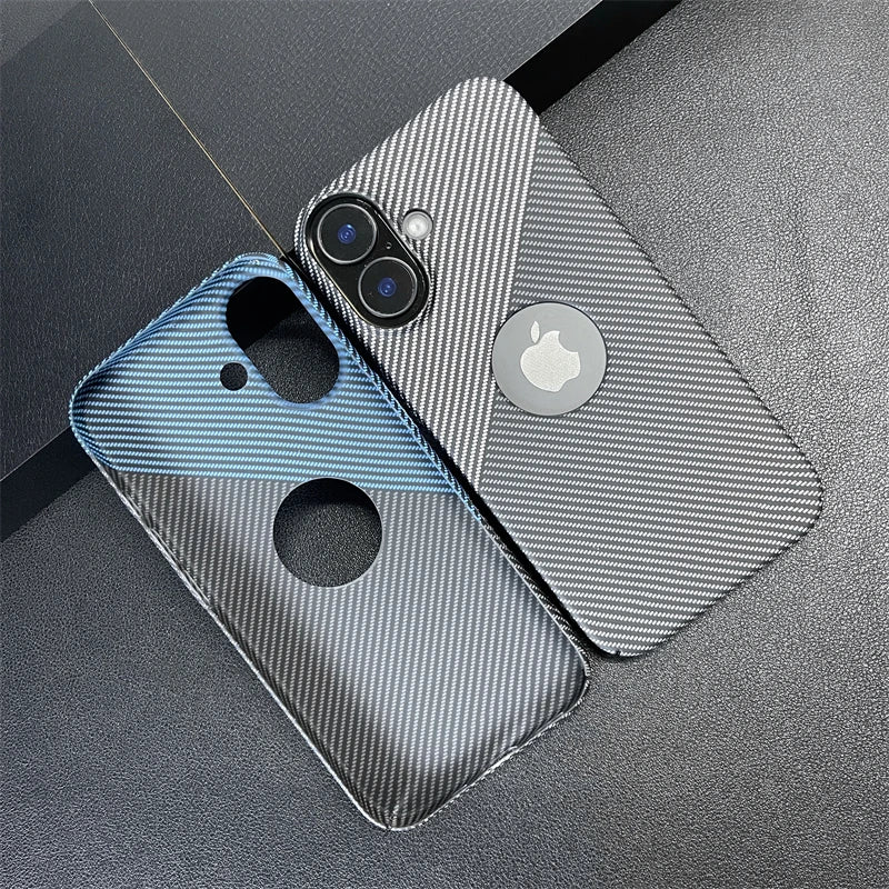 Carbon Fiber Pattern Ultra Thin Case For iPhone