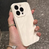 Luxury Chic Wrinkled Soft Silicone Phone Case For iphone