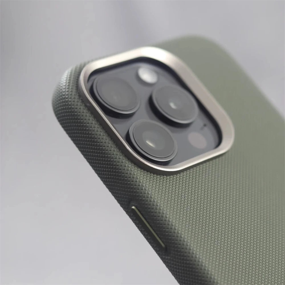 Luxury Diamond Texture PU Leather Magnetic Wireless Charge Shockproof Case For iPhone