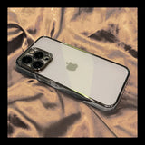 Luxury Electroplate Transparent Case For iPhone