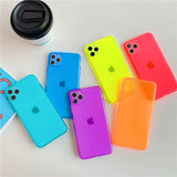 Luxury Florescent light Phone case For IPhone