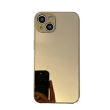 Luxury Glossy Plating Gold Silver Mirror Case for iPhone