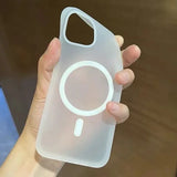 Luxury Magsafe Transparent Phone Case For iPhone