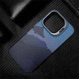 Luxury Matte Carbon Magnetic Slim Case For iPhone