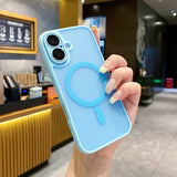 Luxury Matte Magnetic Phone Case for iPhone