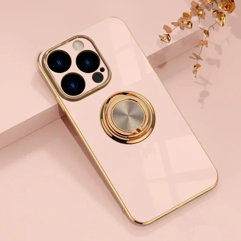 Luxury Plating Soft Case For iPhone