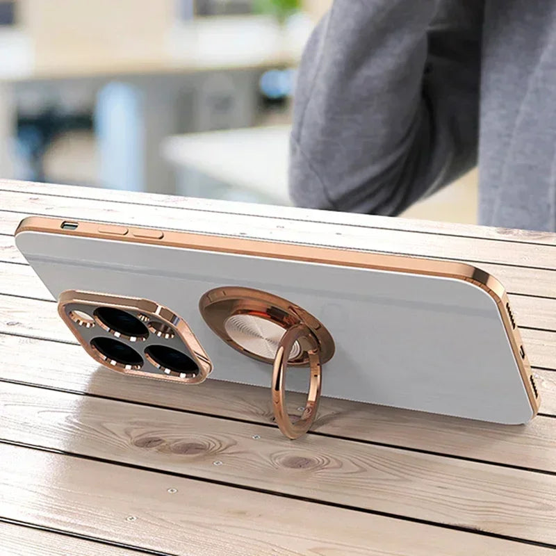 Luxury Plating Soft Case For iPhone