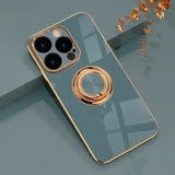 Luxury Plating Soft Case For iPhone