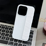 Luxury Soft Silicone Wrist Strap Phone Case For iPhone