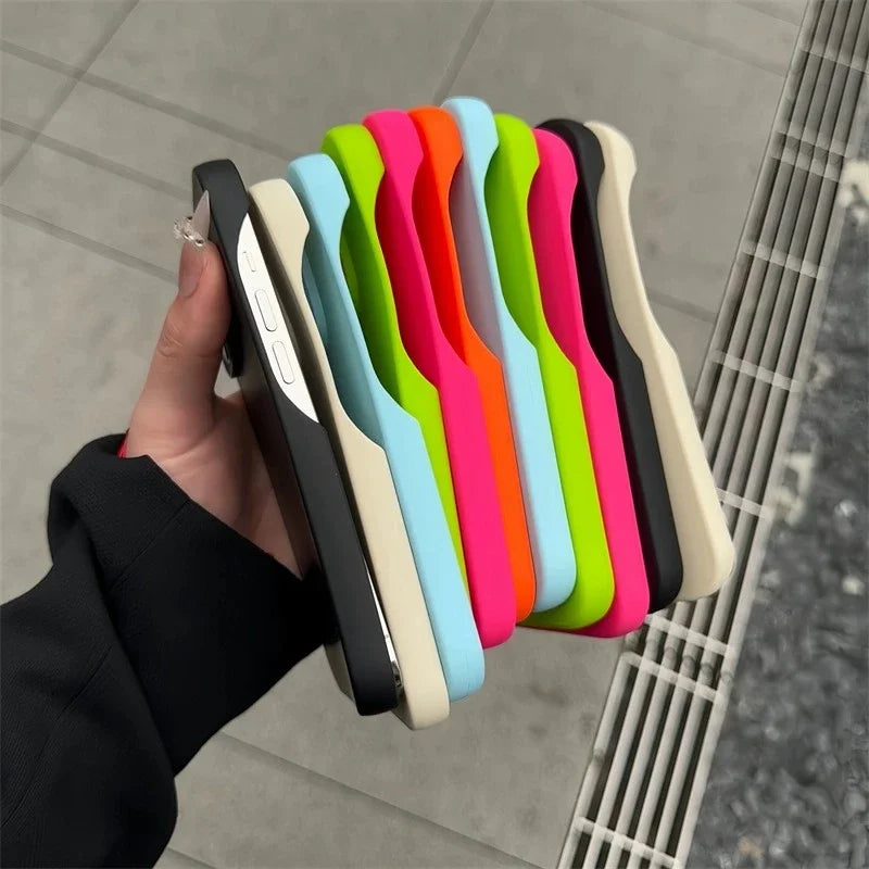 Luxury Soft Ultra Thin Candy Matte Phone Case For iPhone