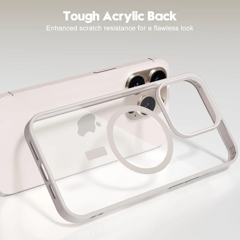 Luxury Strong Magnetic Magsafe Hard Case for iPhone