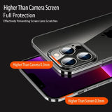 Luxury Ultra Thin Transparent Hard PC Case For iPhone