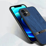 Luxury Fashion Wood Pattern Phone Case For iPhone