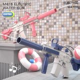 M416 Charge Water Gun Electric High Capacity Pistol Shooting Toy Fully Automatic Summer Beach Toy