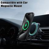 Magnetic 360 Front+Back Clear Case For iPhone